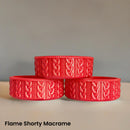 Flame Shorty Macrame Boot