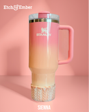 Sienna Macrame Tumbler Boot - fits 20-40oz