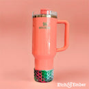 Berry Patch Waffle Tumbler Boot -Fall fits 20-40oz