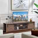 65 Inch Flat Sliding Barn Door TV Stand