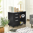 3-Drawer Mobile Lateral File Cabinet Printer Stand