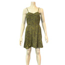 Calvin Klein Jeans Womens Micro Leopard Line Mini Dress