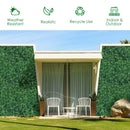 12 Pieces Artificial Boxwood Panels for Wedding Decor Fence Backdrop