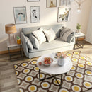 3-Piece Modern Faux Marble Coffee Table Set for Living Room