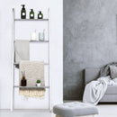 4-Tier Wall Leaning Ladder Shelf Stand