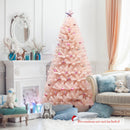 6/7 Feet Artificial Christmas Tree Hinged Full Fir Tree