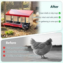 3-Compartment Roll Away Metal Chicken Nesting Box