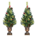 3 FT Pre-Lit Tabletop Christmas Tree with 40 LED Lights