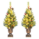 3 FT Pre-Lit Tabletop Christmas Tree with 40 LED Lights