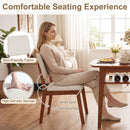 3-Piece Dining Table Set for 2 with Upholstered Chairs