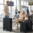 3-Piece Hardside Luggage Set (20/24/28 Inch) Lightweight with 3-Digital Lock