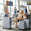 3-Piece Hardside Luggage Set (20/24/28 Inch) Lightweight with 3-Digital Lock