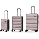 3-Piece Hardside Luggage Set 20/24/28 Inch Lightweight Hardside Suitcases