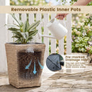 Rattan Planter Box Set - 3 Piece with Removable Liners