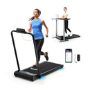 3 in 1 Folding Treadmill with Remote Control and LED Display