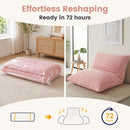 3-in-1 Convertible Bean Bag Chair with Corduroy Fabric