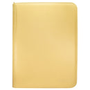 Ultra PRO: 9-Pocket Zippered PRO-Binder - Vivid (Yellow)