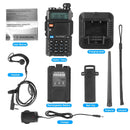 BaoFeng UV-5R 5W Walkie Talkie UHF VHF Dual Band Two Way Ham Radio Transceiver