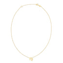 14K Yellow Gold Virgo Necklace