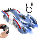 Electric Wall Climbing Car Toy 360¡ Rotating Shunt Car Remote Control Dual Mode RC Car Rechargeable Toy Car with Headlights Taillights Birthday Christ