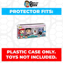 Pop Protector for 4 Pack Ariel, Prince Eric, Scuttle & Ursula Diamond Funko Pop