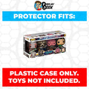 Pop Protector for 4 Pack Drax, Rocket, Taserface & Mantis Funko Pop