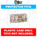 Pop Protector for 4 Pack Golden Girls Dorothy, Sophia, Blanche & Rose Funko Pop