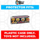 Pop Protector for 4 Pack Iron Maiden The Number of the Beast Glow Funko Pop