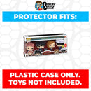 Pop Protector for 4 Pack Jujutsu Kaisen Glow Funko Pop