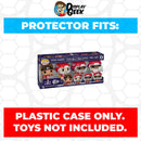 Pop Protector for 4 Pack Kansas City Chiefs Super Bowl LVIII Champions Funko Pop