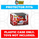 Pop Protector for 4 inch Funko Pop Cars - Lightning McQueen Red #128