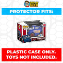 Pop Protector for 4 inch Funko Pop Cars - Lightning McQueen Dinoco Blue SDCC #128