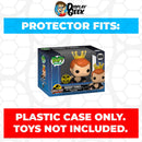Pop Protector for 4 inch Funko Pop NFT Jurassic Park - Freddy Funko as Dr. Ian Malcolm #205