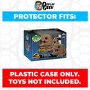 Pop Protector for 4 inch Funko Pop NFT Jurassic Park - Freddy Funko as Dr. Ian Malcolm #205