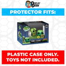 Pop Protector for 4 inch Funko Pop NFT Leonardo & Michelangelo Glow #335