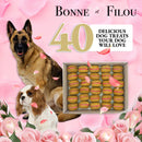 Wholesale 40 Count Dog Macaron Treats Gift Box