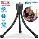 Tripod Stand For Camera Mini Projector Flexible Tripod Holder Heavy Duty Camera Tabletop Mount w/ Anti-slip Feet For Photograph Recording