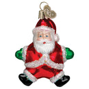 Small Silly Santa Ornament