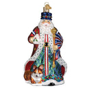 United Kingdom Santa Ornament