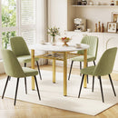 40" Round Dining Table with Storage Shelf for 4 People