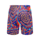 Desert Sunset Fractal Melt Swim Shorts