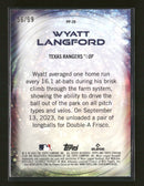 2024 Stadium Club Power Packed Black Wyatt Langford #/99 #PP-29