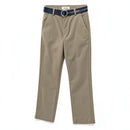 Nautica Boys Logan Belted Twill Pants, Size 8