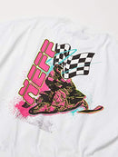 NEFF Mens Logo Snowmobile Retro T-Shirt