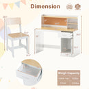 Kids Study Desk and Chair Set Student Table and Chair