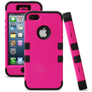 3-Layer Hybrid Armor Case with Soft Inner Shell for iPhone 5
