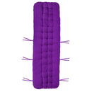 66.92x22.04in Thickened Chaise Lounger Cushion Recliner Rocking Chair Sofa Mat Deck Chair Cushion