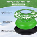 42" Heavy-duty Inflatable Snow Tube with Detachable Tow Strap
