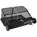 42 Inch Tow-Behind Lawn Sweeper with 26/27 Cu.FT Hopper Bag