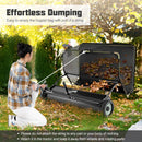 42 Inch Tow-Behind Lawn Sweeper with 26/27 Cu.FT Hopper Bag